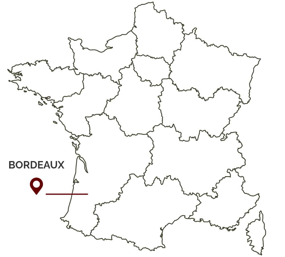 Bordeaux wijnstreek map image 01