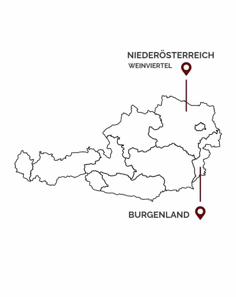 Wijn Regio oostenrijk - Burgenland - Niederösterreich